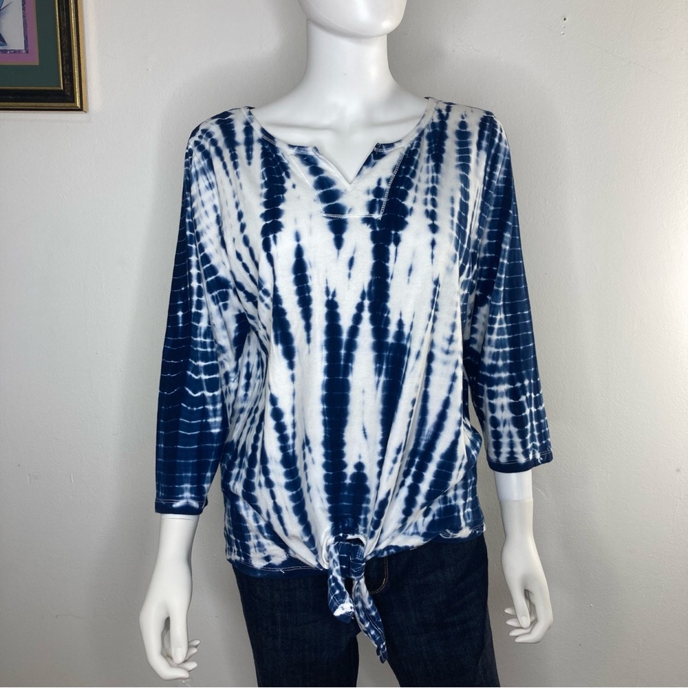 ✨ Onque Casuals Tie-Dye Pullover – Effortless & Fun 💙✨ - Picture 3 of 9